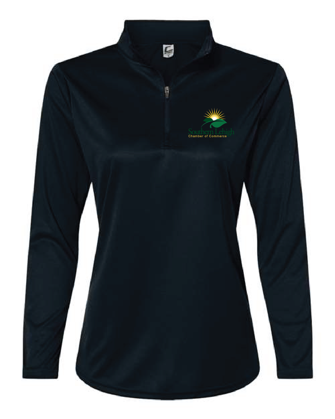 Southern Lehigh Chamber QTR ZIP JKT Women - Black