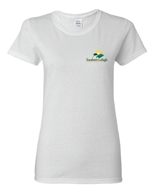 Southern Lehigh Chamber T-Shirt Womens - White